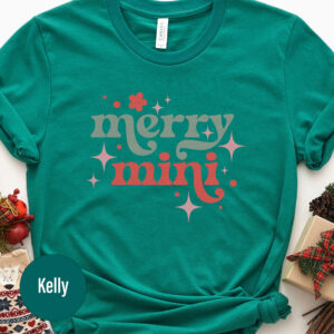 Festive Merry Mini Christmas Tee - Holidayshirts