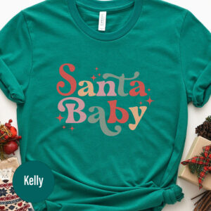 Santa Baby Holiday Tee - Festive Christmas Shirt