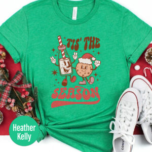 Season's Joy Christmas Holiday Tee From Holidayshirts
