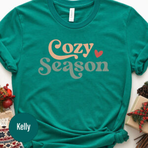 Cozy Xmas Holiday Tee - Festive Season Shirt