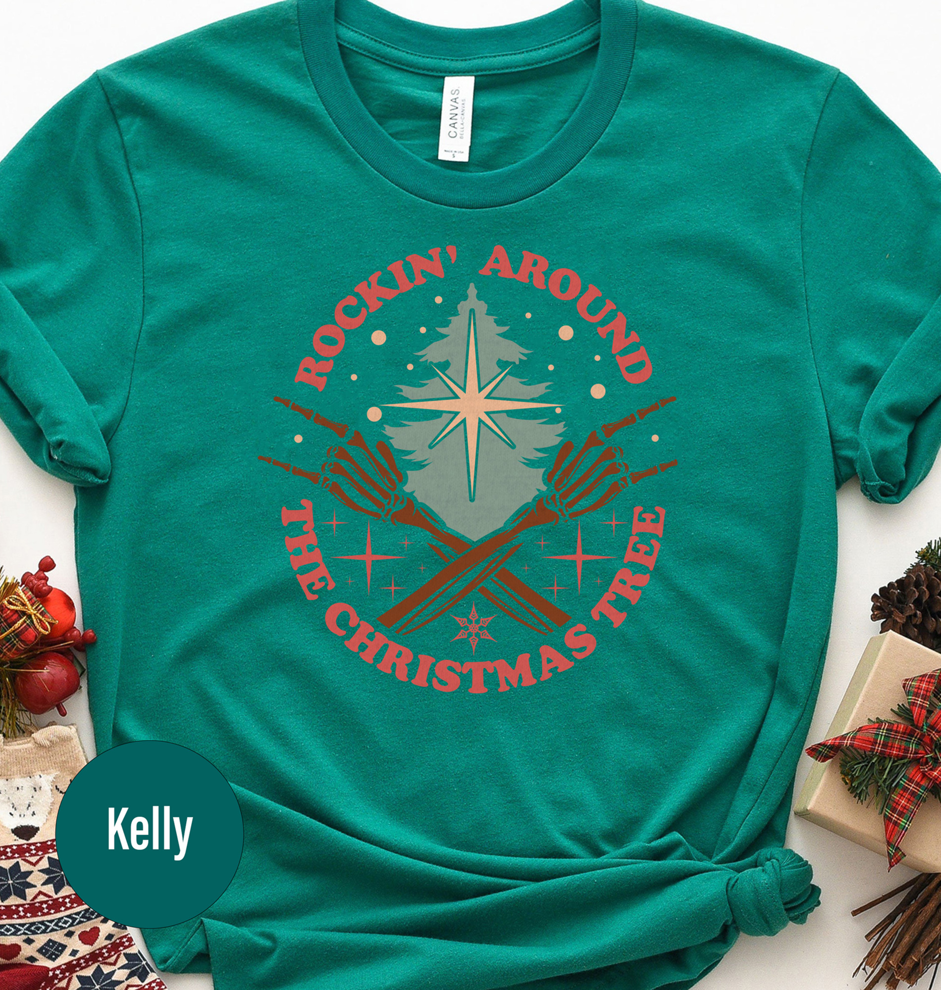 Fun Holiday Rocking Christmas Tee From Holidayshirts