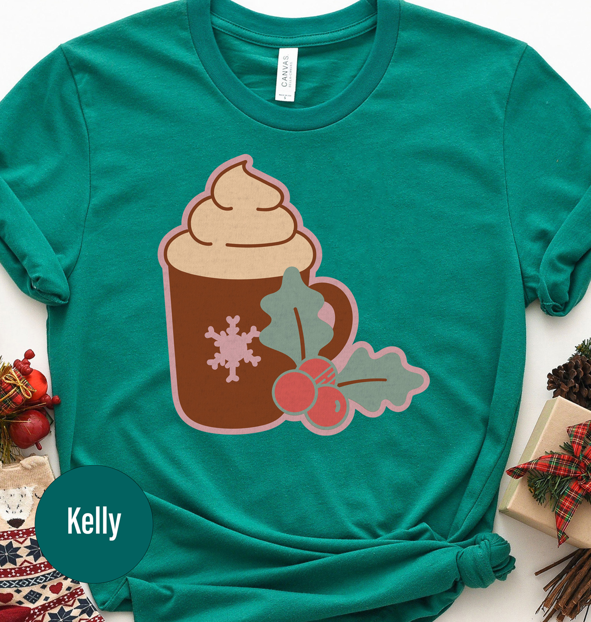 Xmas Coffee Lover Tee - Holidayshirts.com Exclusive