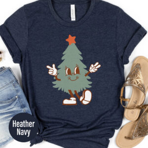 Eye-catching Xmas Tree Holiday Tee - Unique Gift