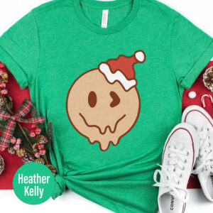 Unique Holidayshirts.com Xmas Melting Face Tee
