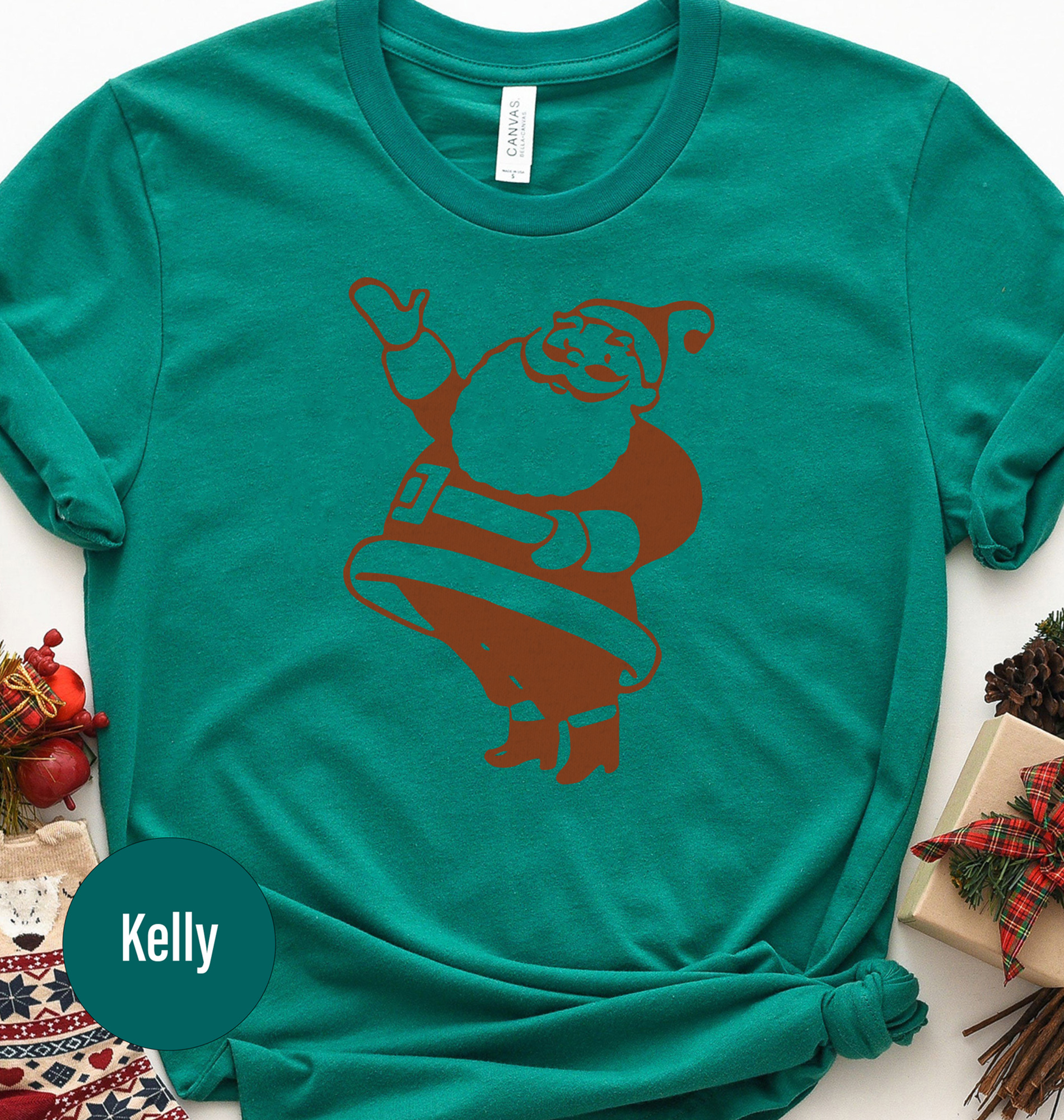 Santa's Choice: Festive Xmas Tee From Holidayshirts