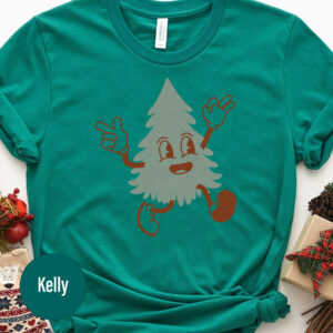 Xmas Holiday Tree Tee - Festive Apparel By Holidayshirts