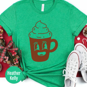 Christmas Coffee Cup Holiday Tee From Holidayshirts