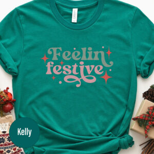 Festive Holiday Christmas Tee - Holidayshirts.com