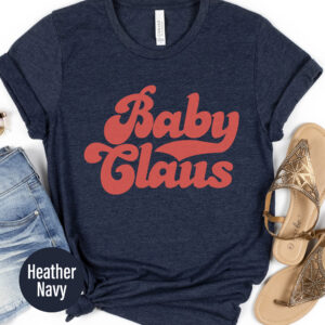 Baby Claus Festive Tee - Christmas Holiday Shirt
