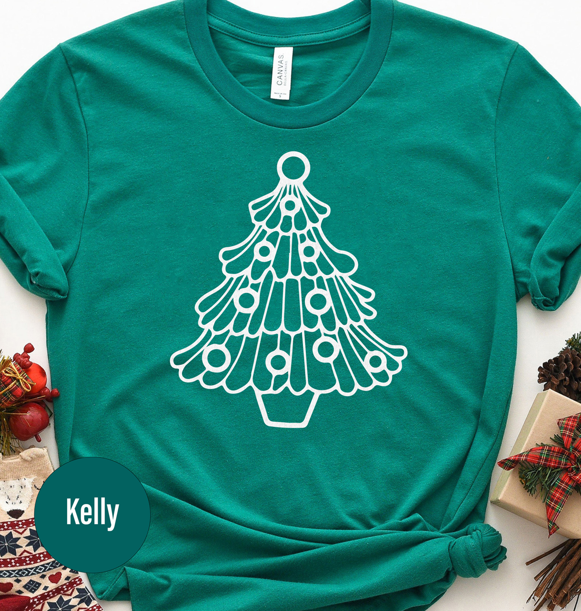 Xmas Tree Holiday Tee: Festive Apparel By Holidayshirts