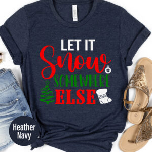 Elsewhere Snow Holiday Tee - Festive Christmas Shirt