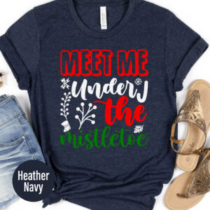 Under Mistletoe - Festive Christmas Holiday Tee