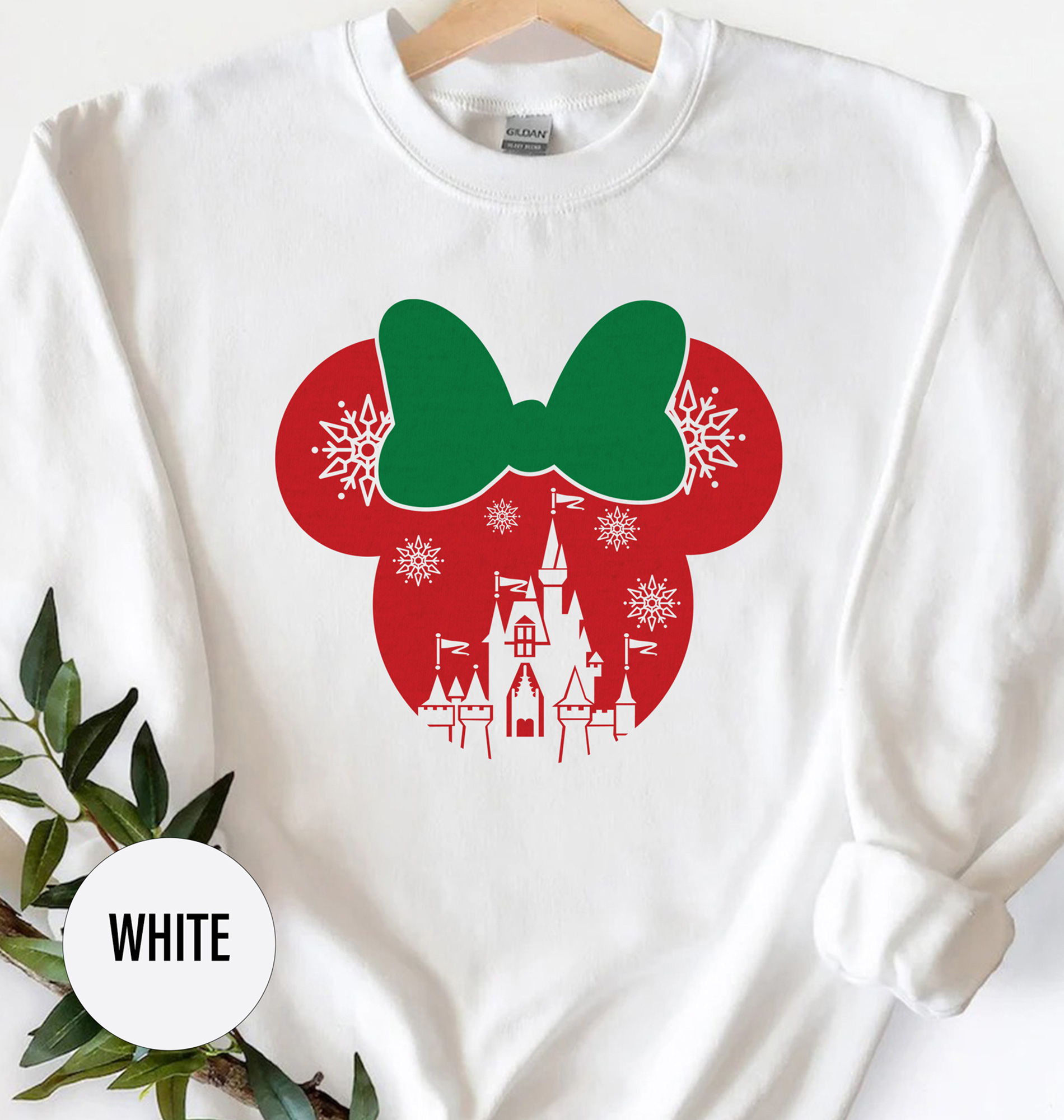 Disney Minnie Castle Xmas Tee - Holidayshirts