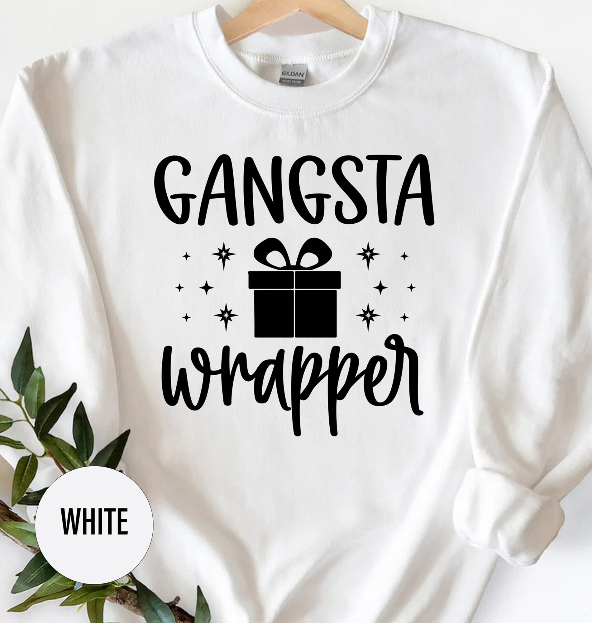 Christmas Gangsta Wrapper Tee - Holidayshirts.com