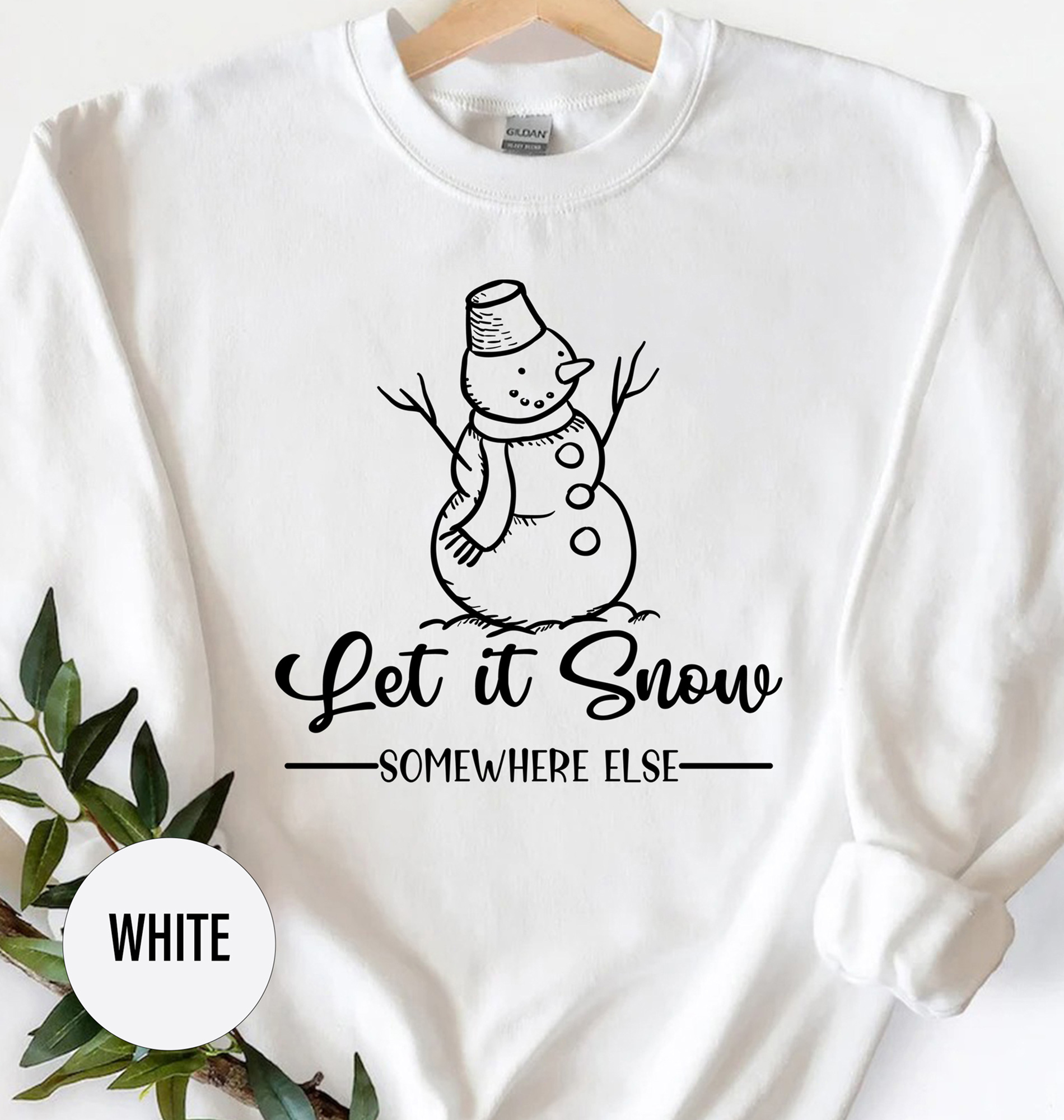 Snowy Holiday Christmas Tee - Winter Apparel