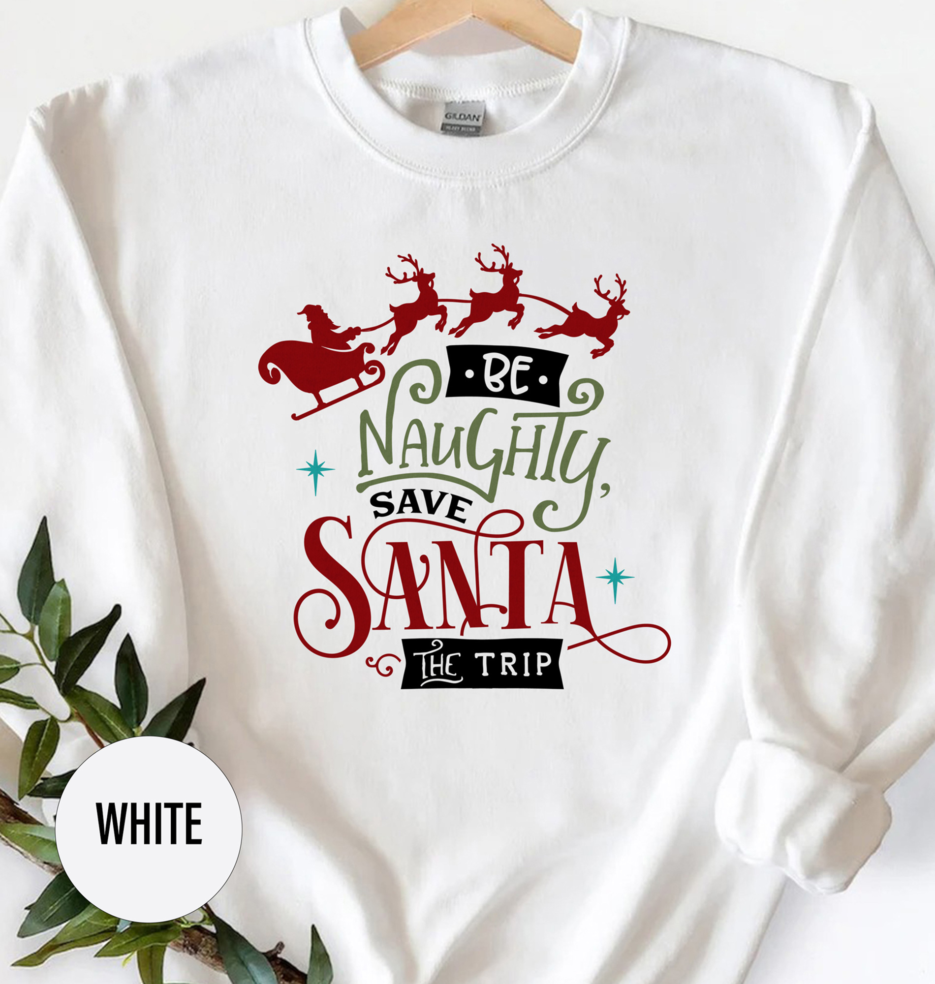 Santa Rescue Holiday Tee - Festive Christmas Shirt