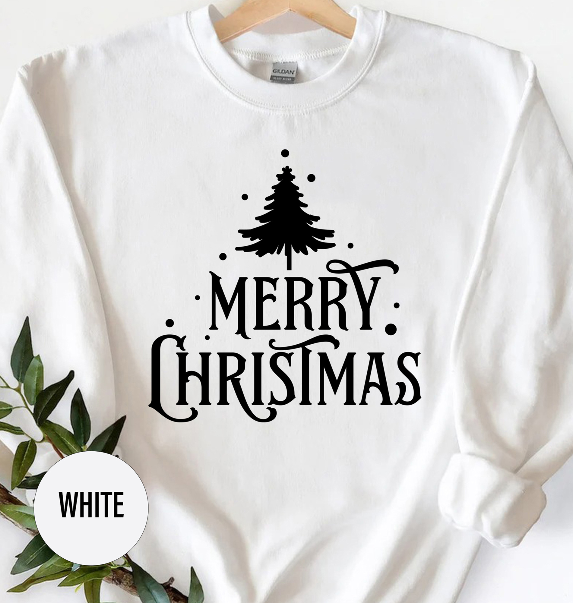 Festive Merry Christmas Holiday Tee From Holidayshirts