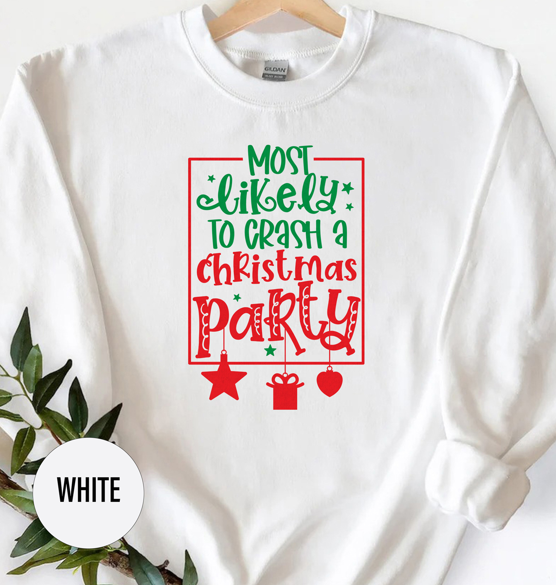 Fun Holiday Party Crasher Christmas Tee - Holidayshirts.com