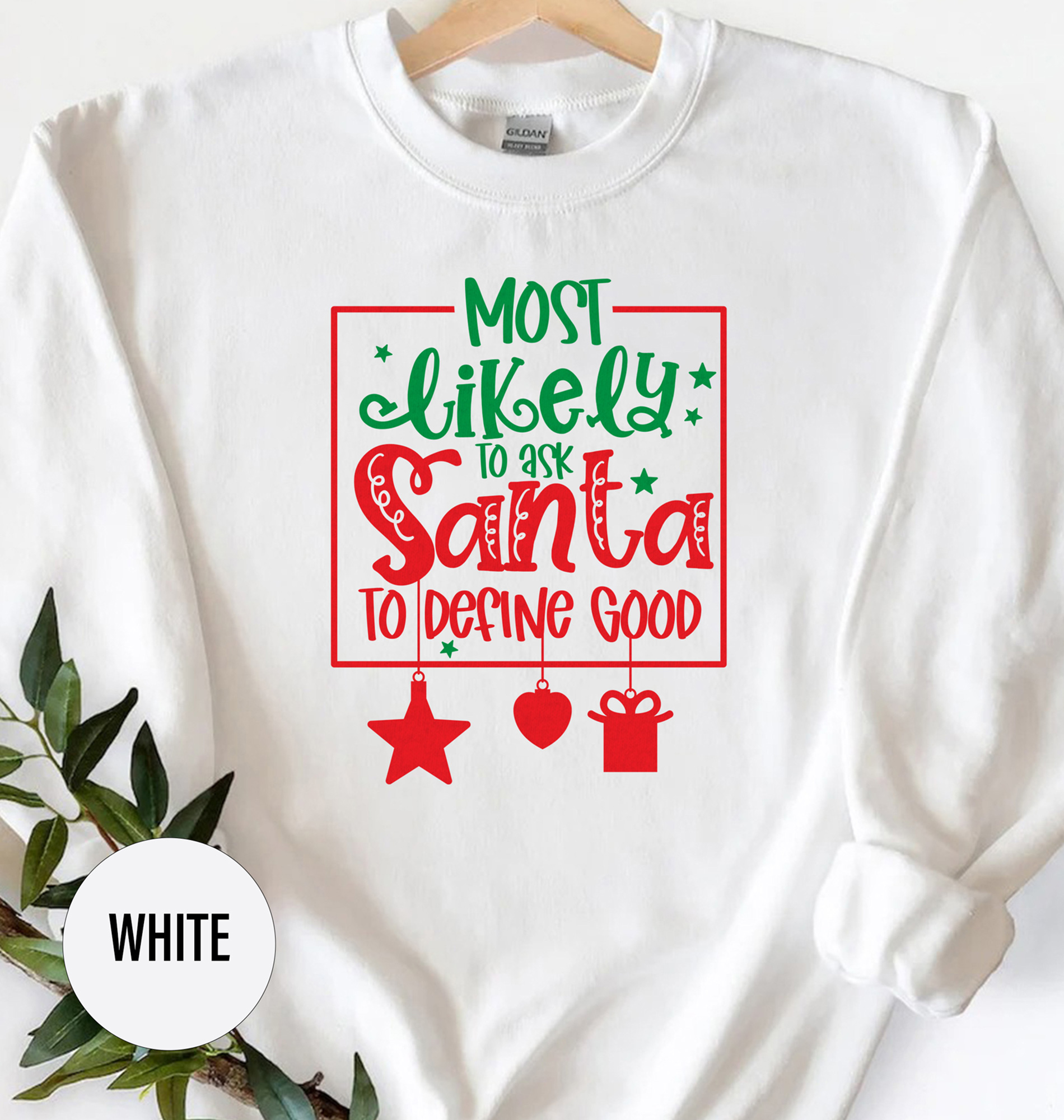 "santa Define Good" Christmas Tee - Holidayshirts.com