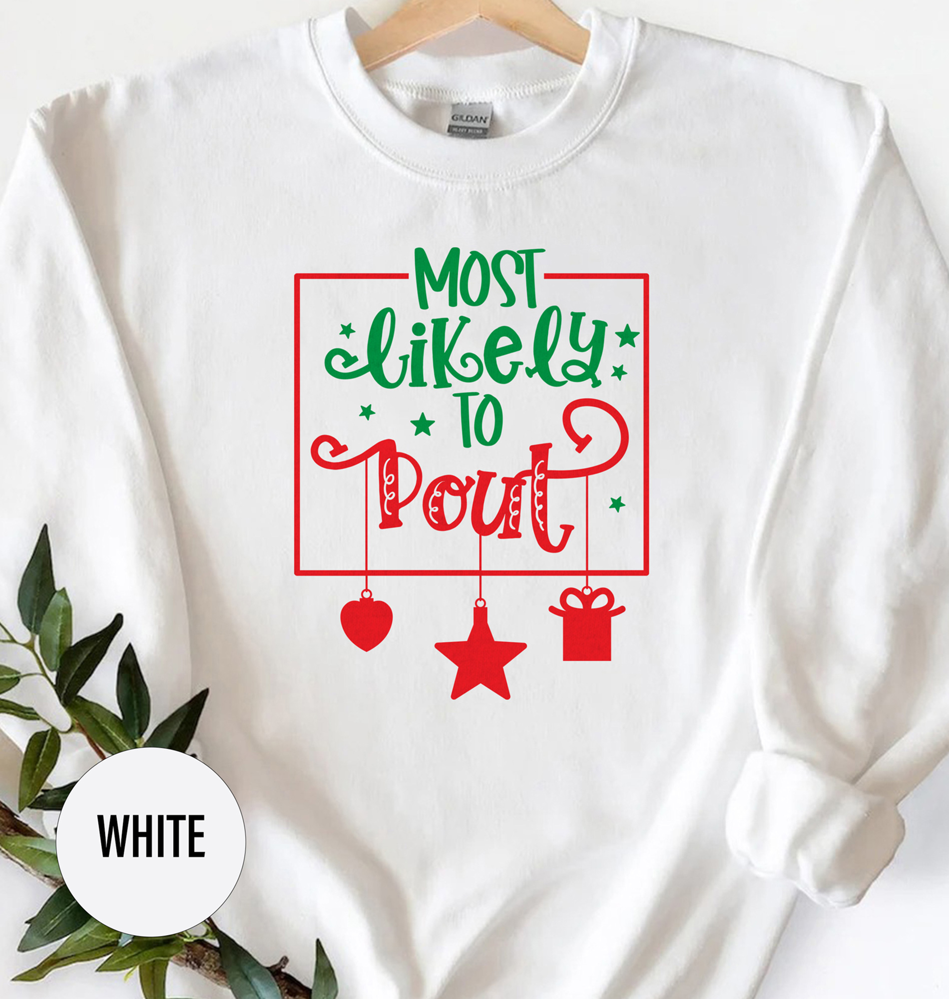 Fun Holiday Pout Tee - Best Xmas Shirt By Holidayshirts.com