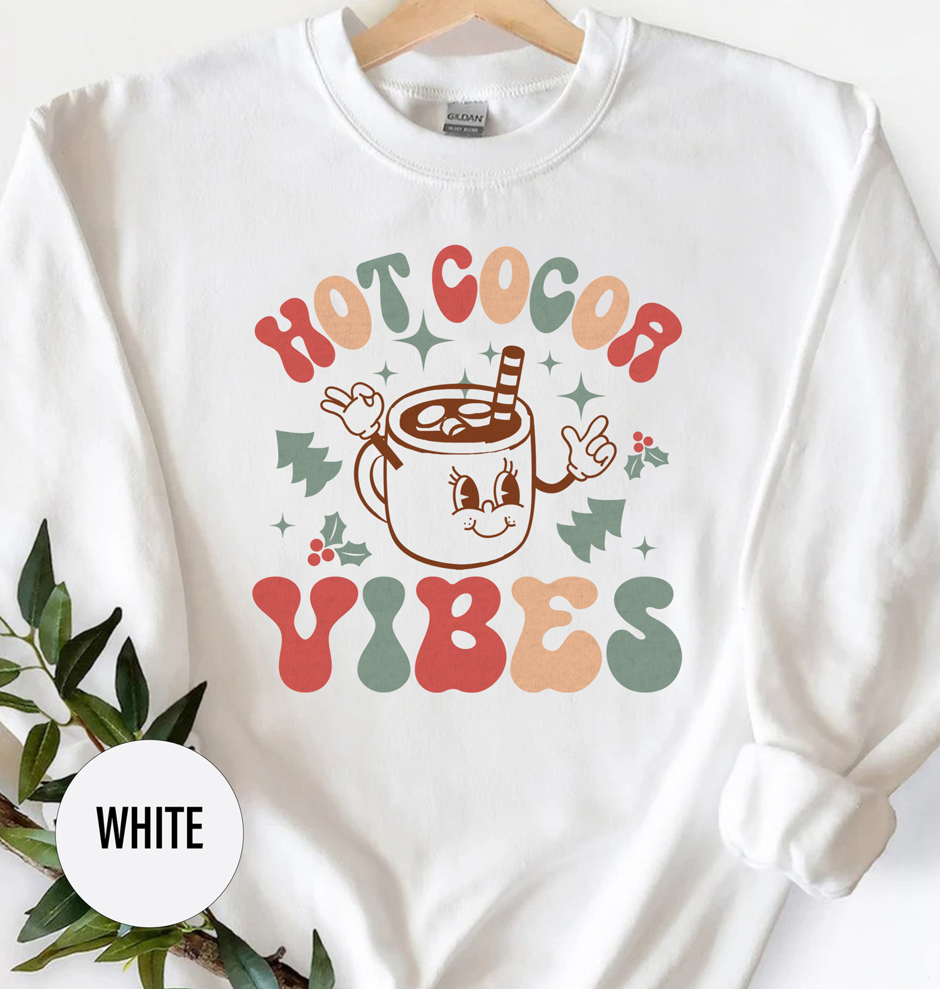 Cozy Hot Cocoa Christmas Holiday Tee - Holidayshirts