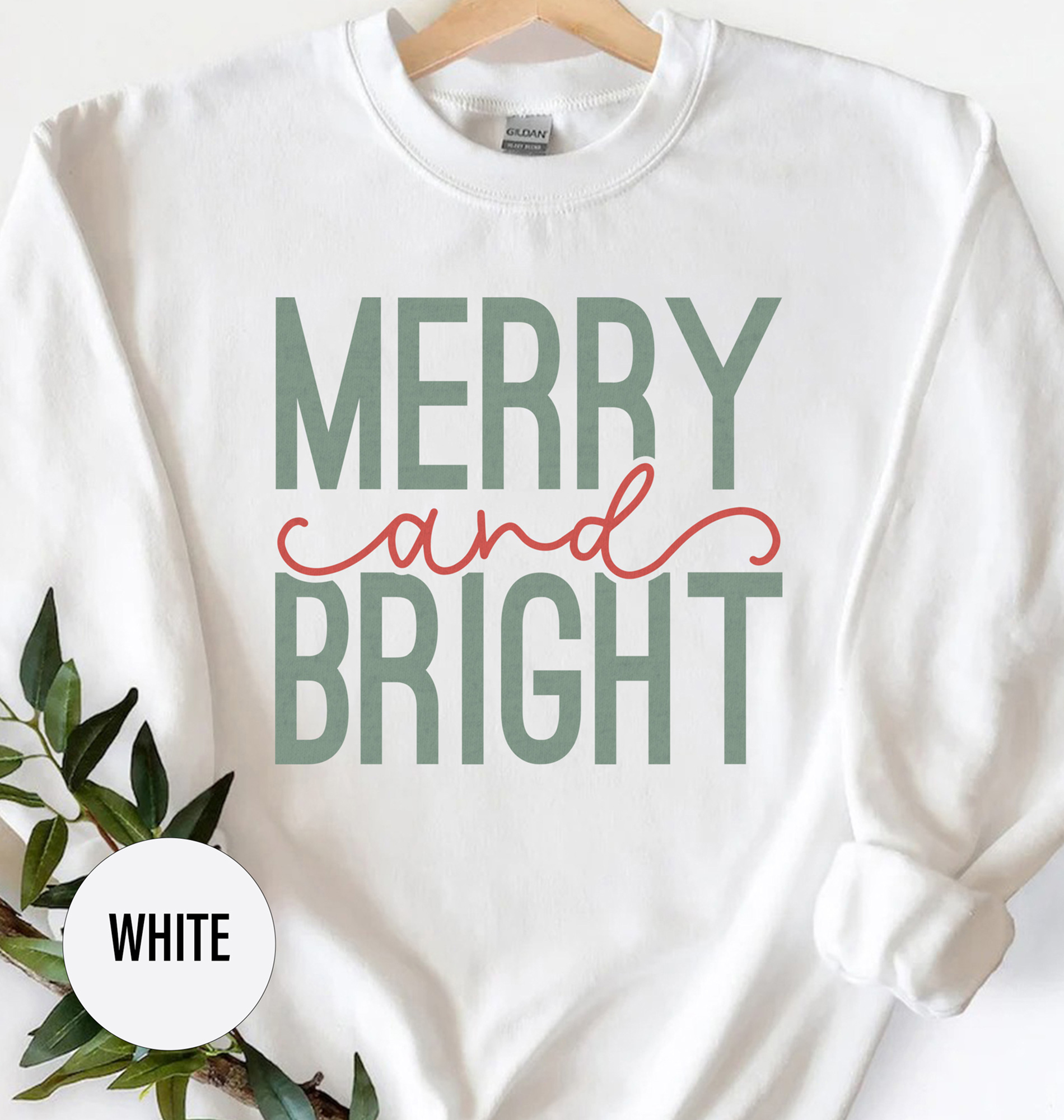 Bright Merry Christmas Holiday Tee From Holidayshirts