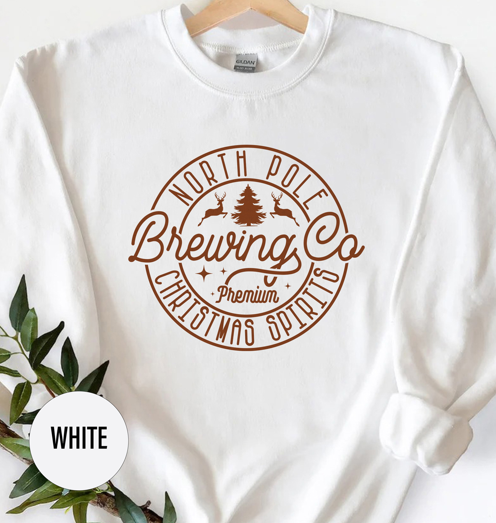 Brewings Co Festive Christmas Holiday Tee