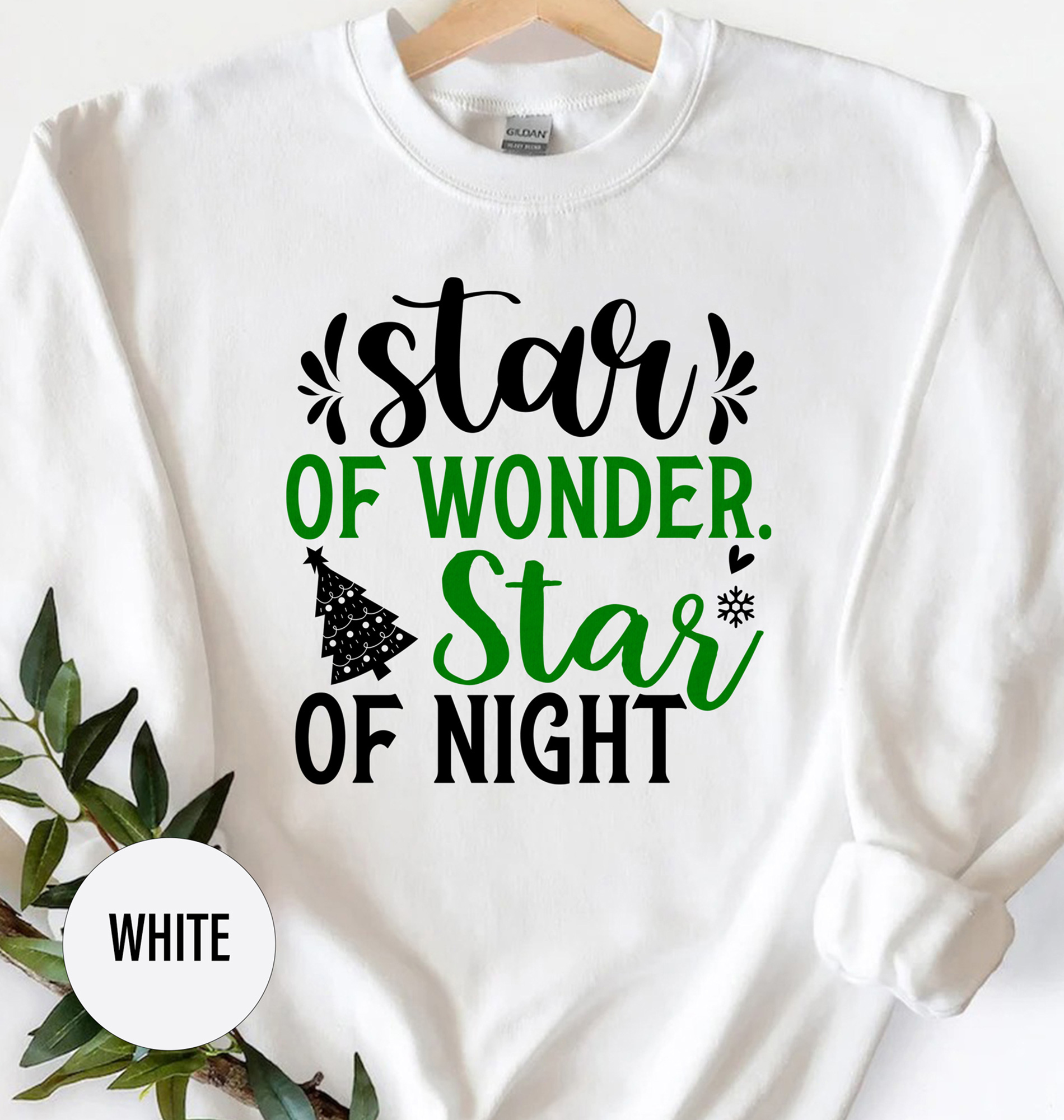 Wonder Star Holiday Tee - Christmas Festive Shirt
