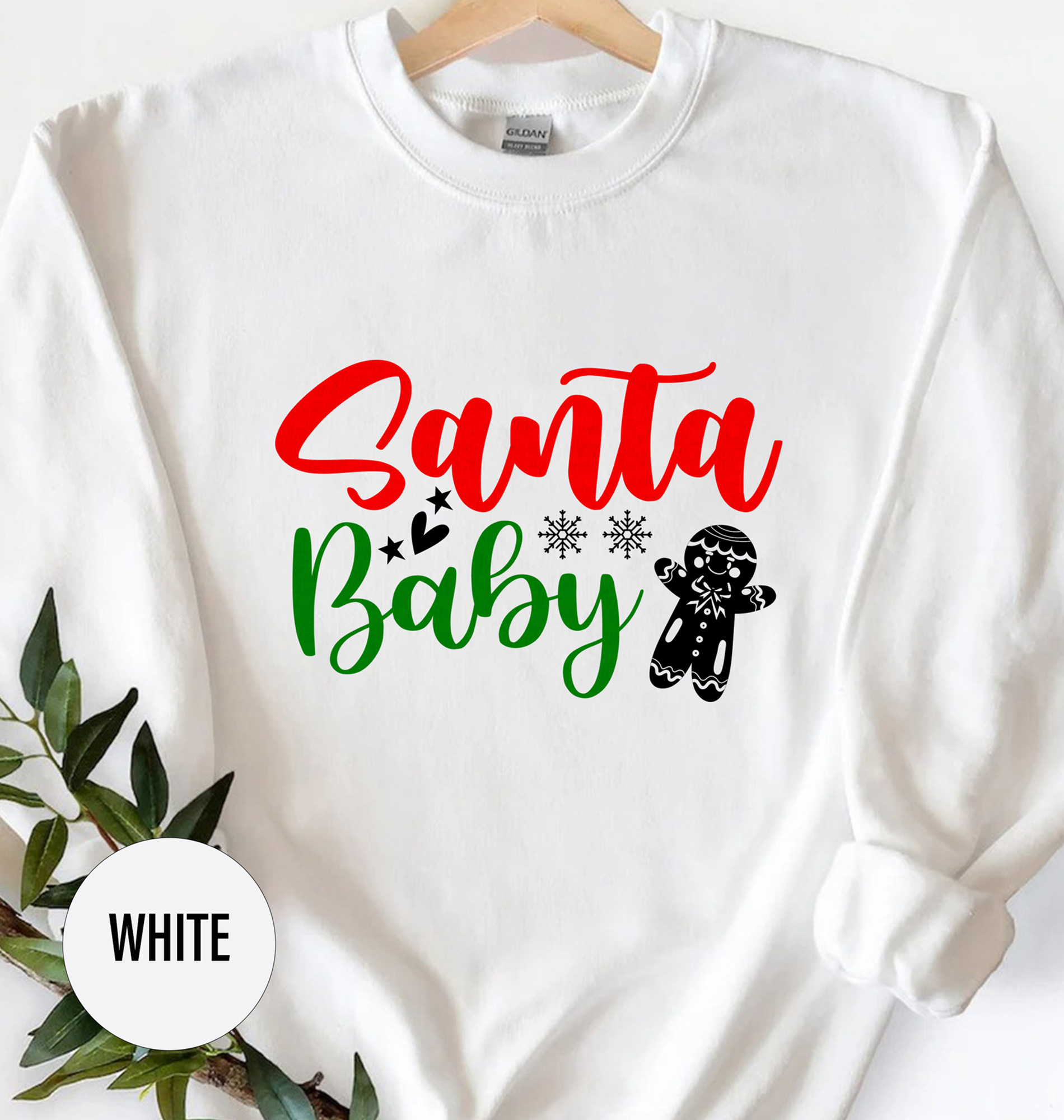 Santa Baby Holiday Tee - Festive Christmas Shirt