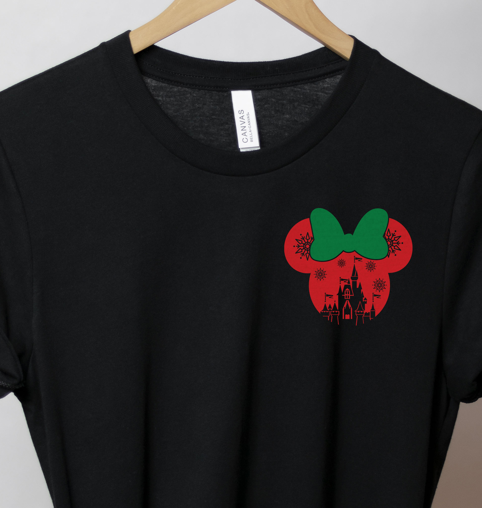 Disney Minnie Castle Xmas Tee - Holidayshirts