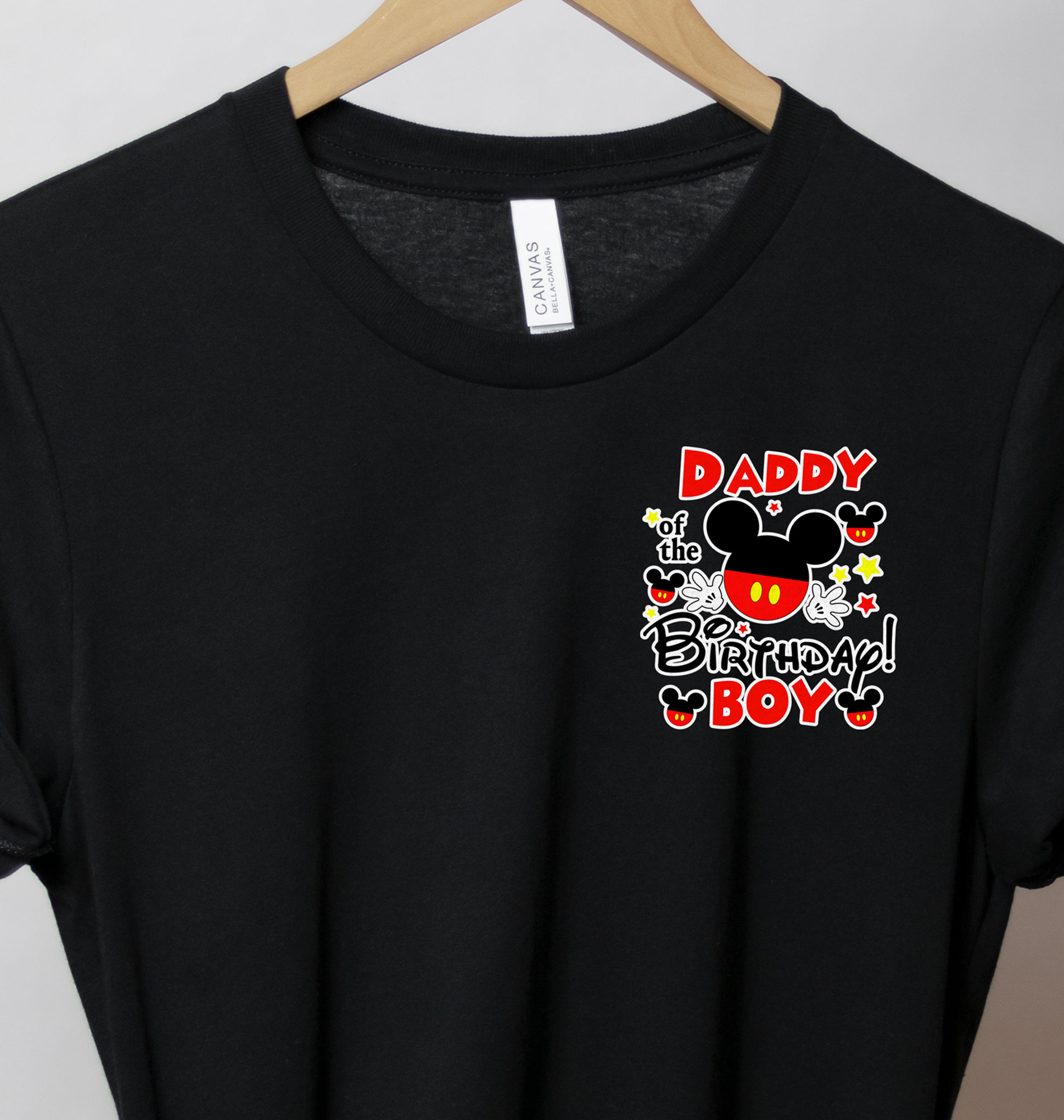 Dad's Disney Xmas Tee - Birthday Boy Special