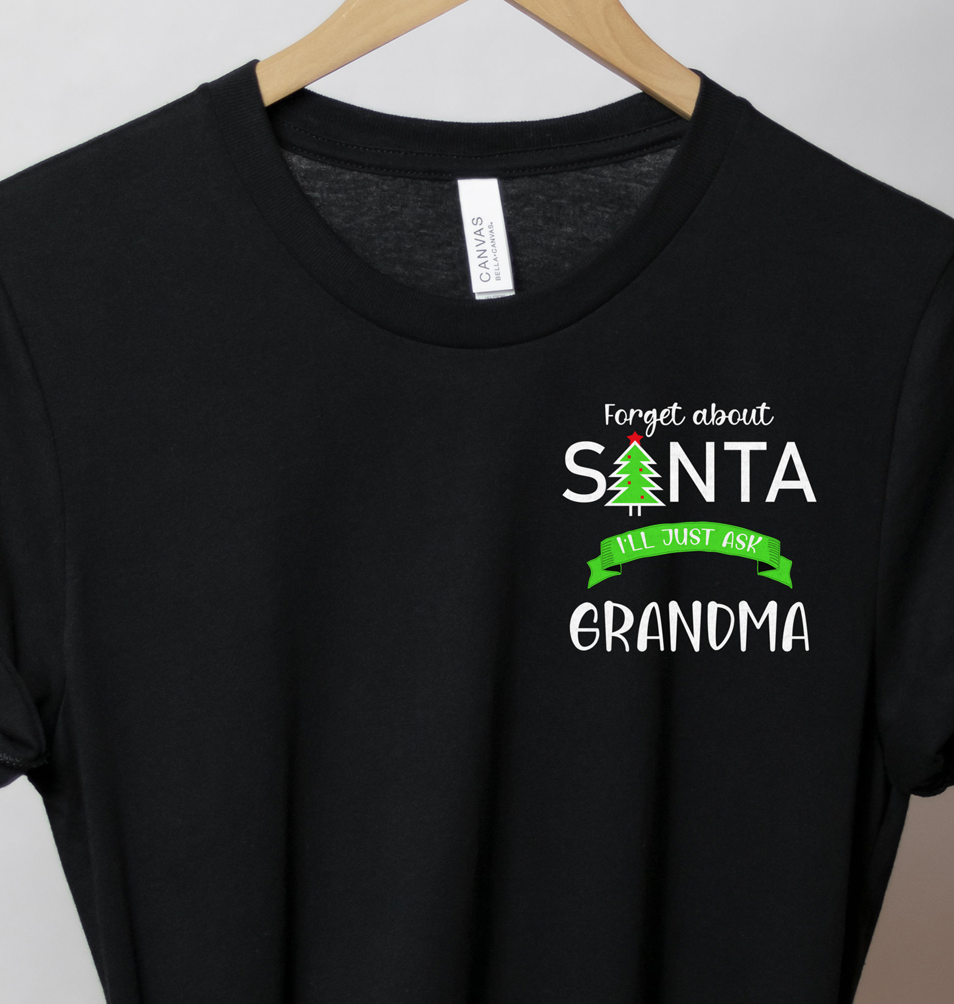 Santa-free Holiday Tee - Unique Xmas Apparel
