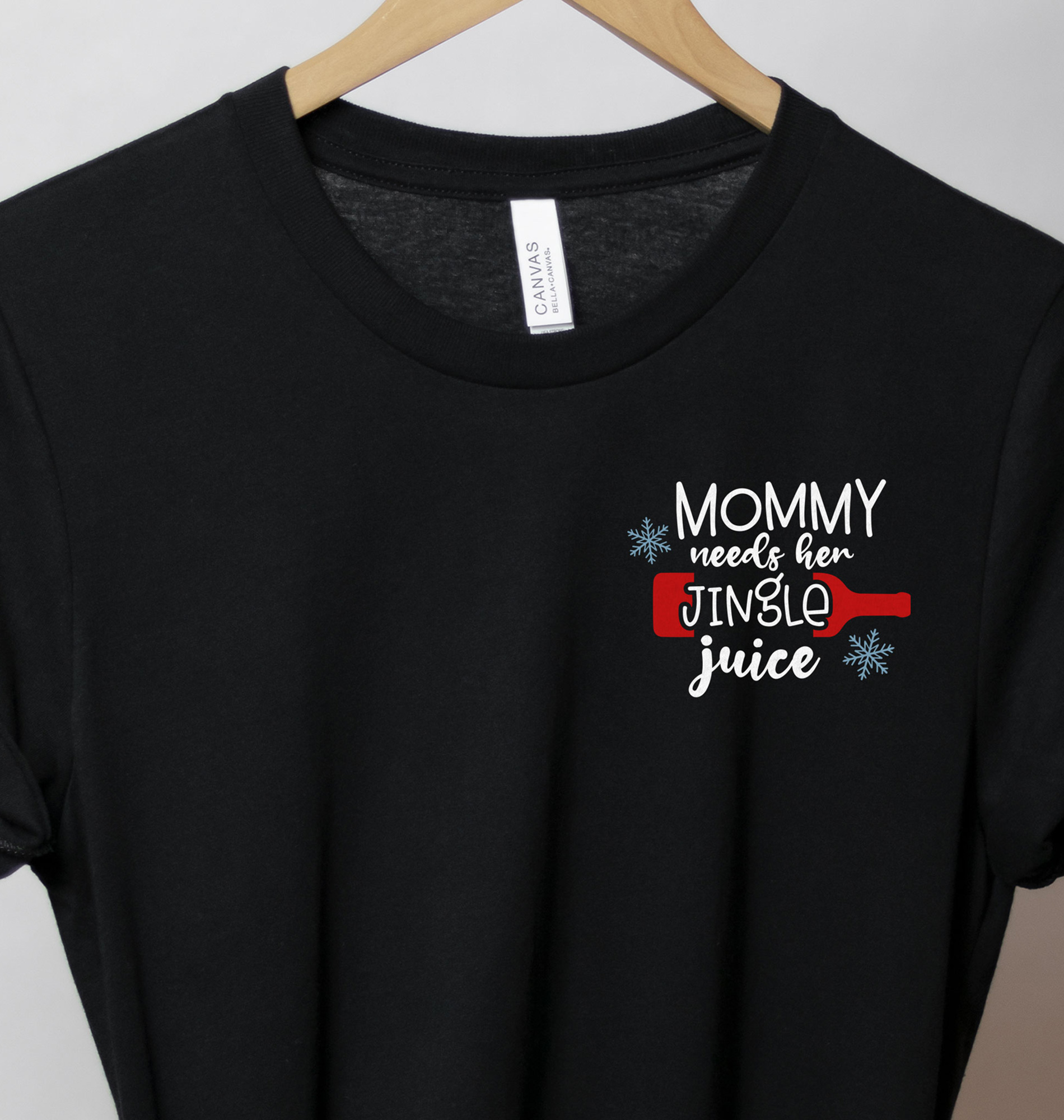 Jingle Juice Xmas Tee - Festive Holiday Apparel
