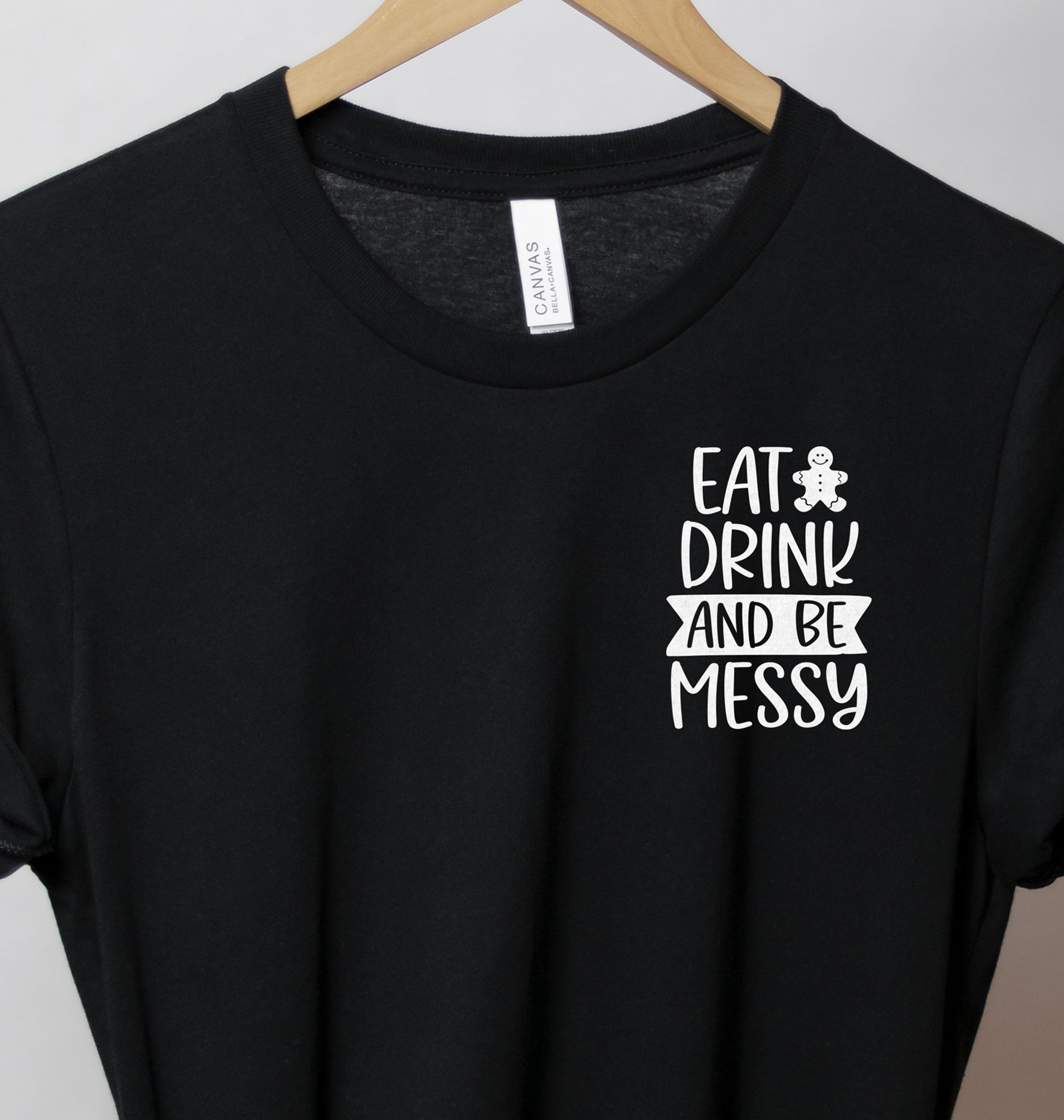 Be Messy Festive Christmas Tee - Holiday Apparel