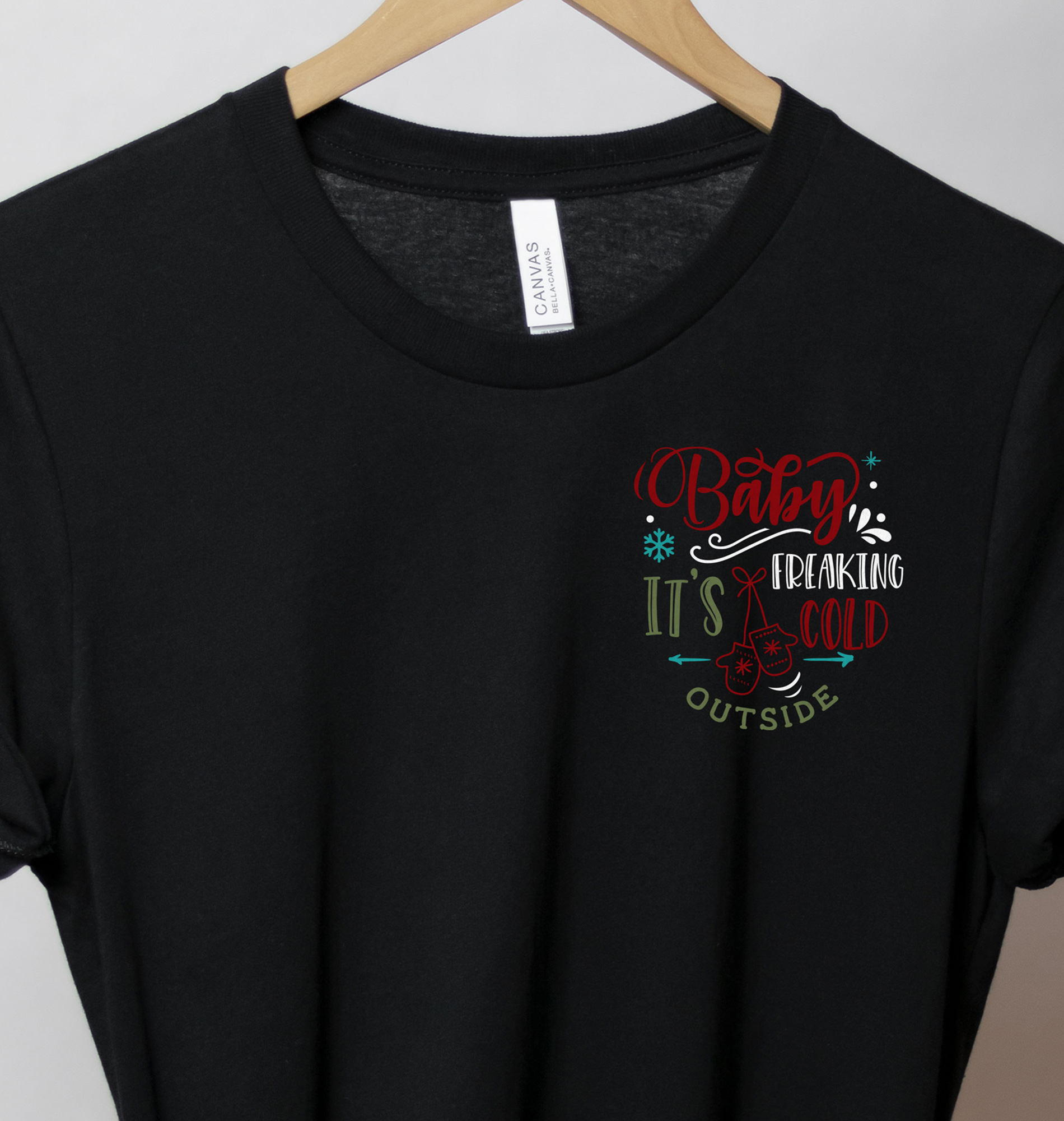Cozy Baby It's Cold Christmas Tee - Holidayshirts
