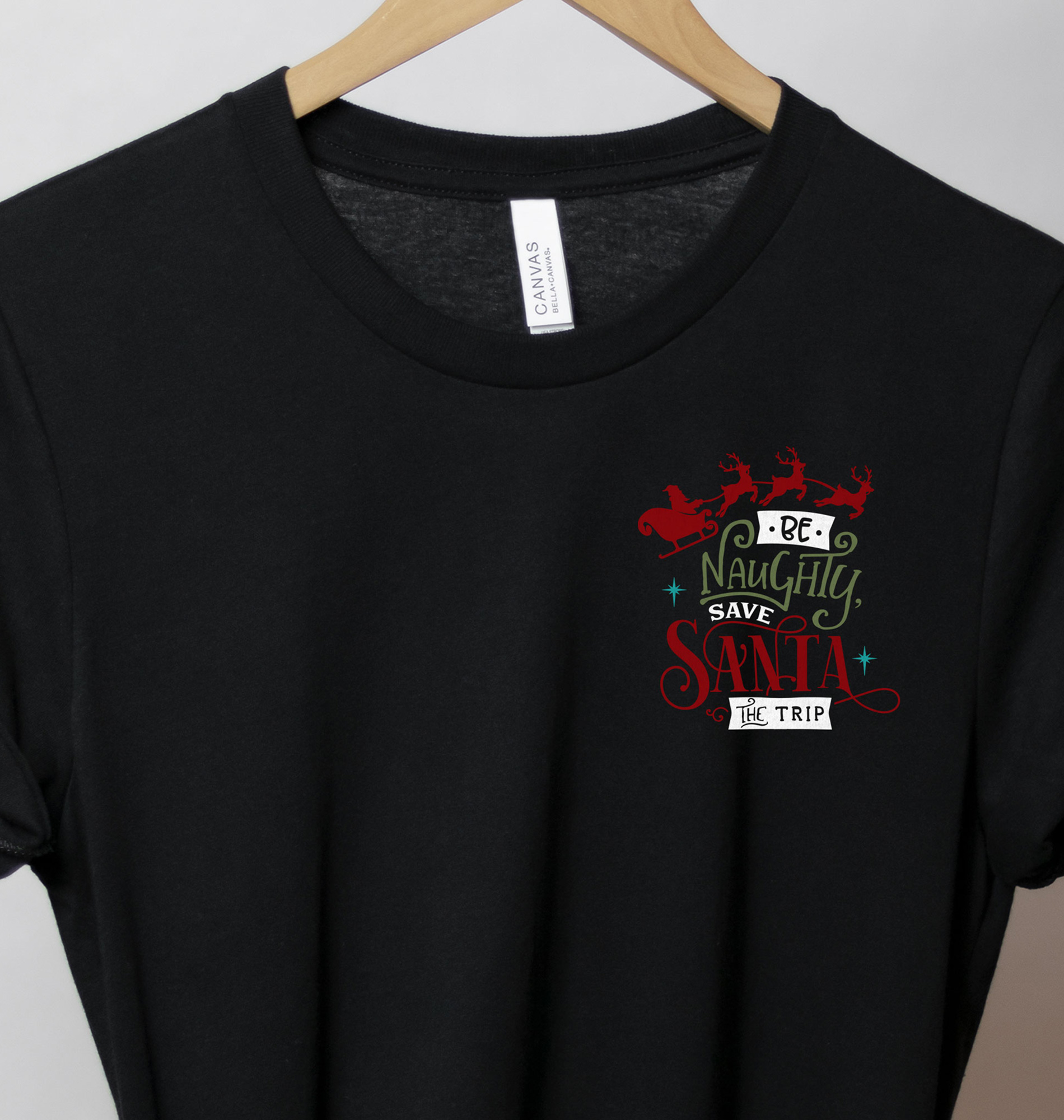 Santa Rescue Holiday Tee - Festive Christmas Shirt