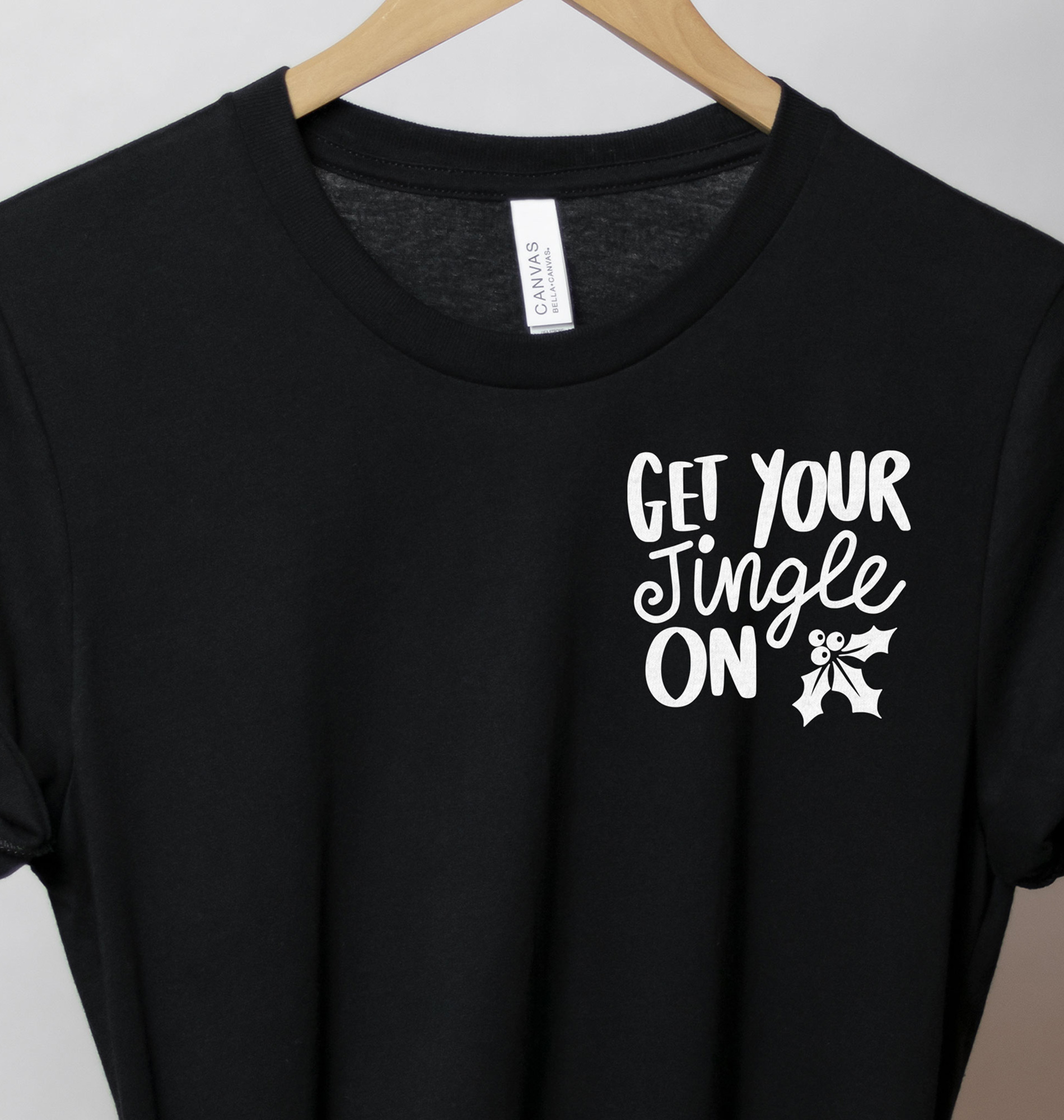 Jingle Festive Holiday Tee - Christmas Shirts