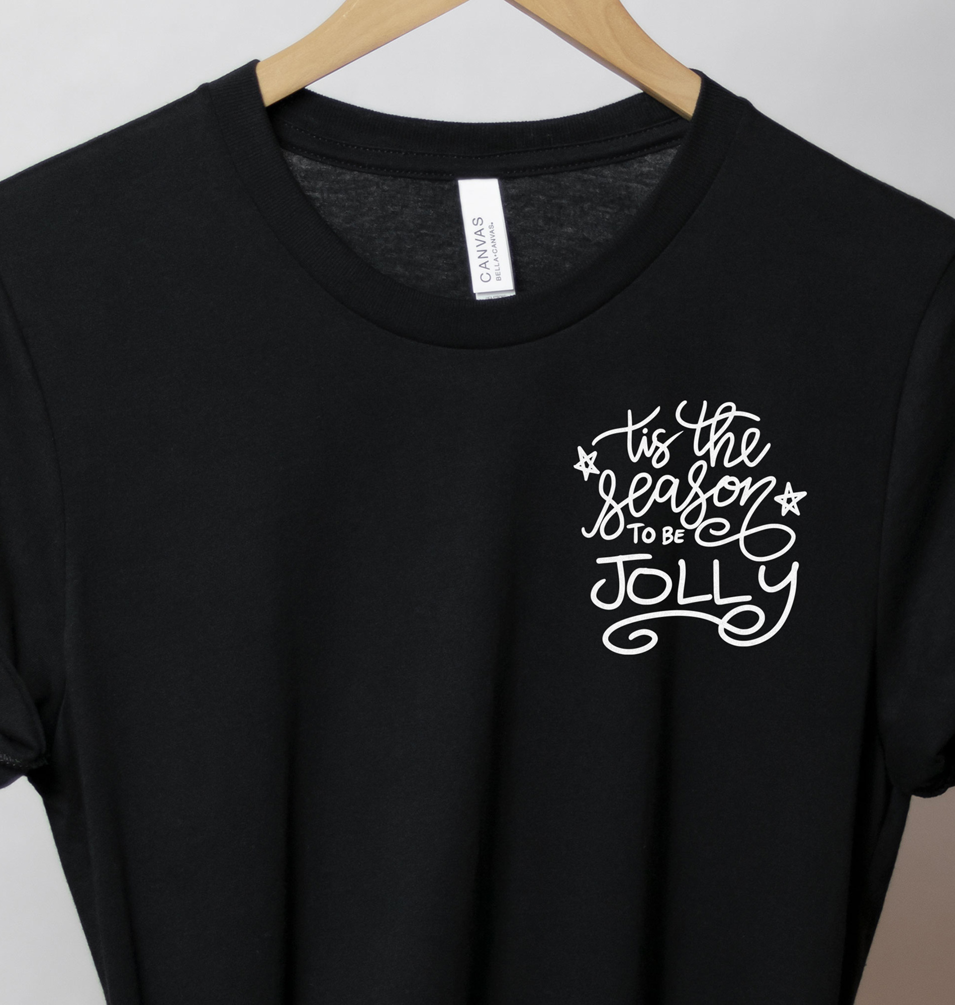 Jolly Holiday Christmas Tee - Seasonal Festive Shirt
