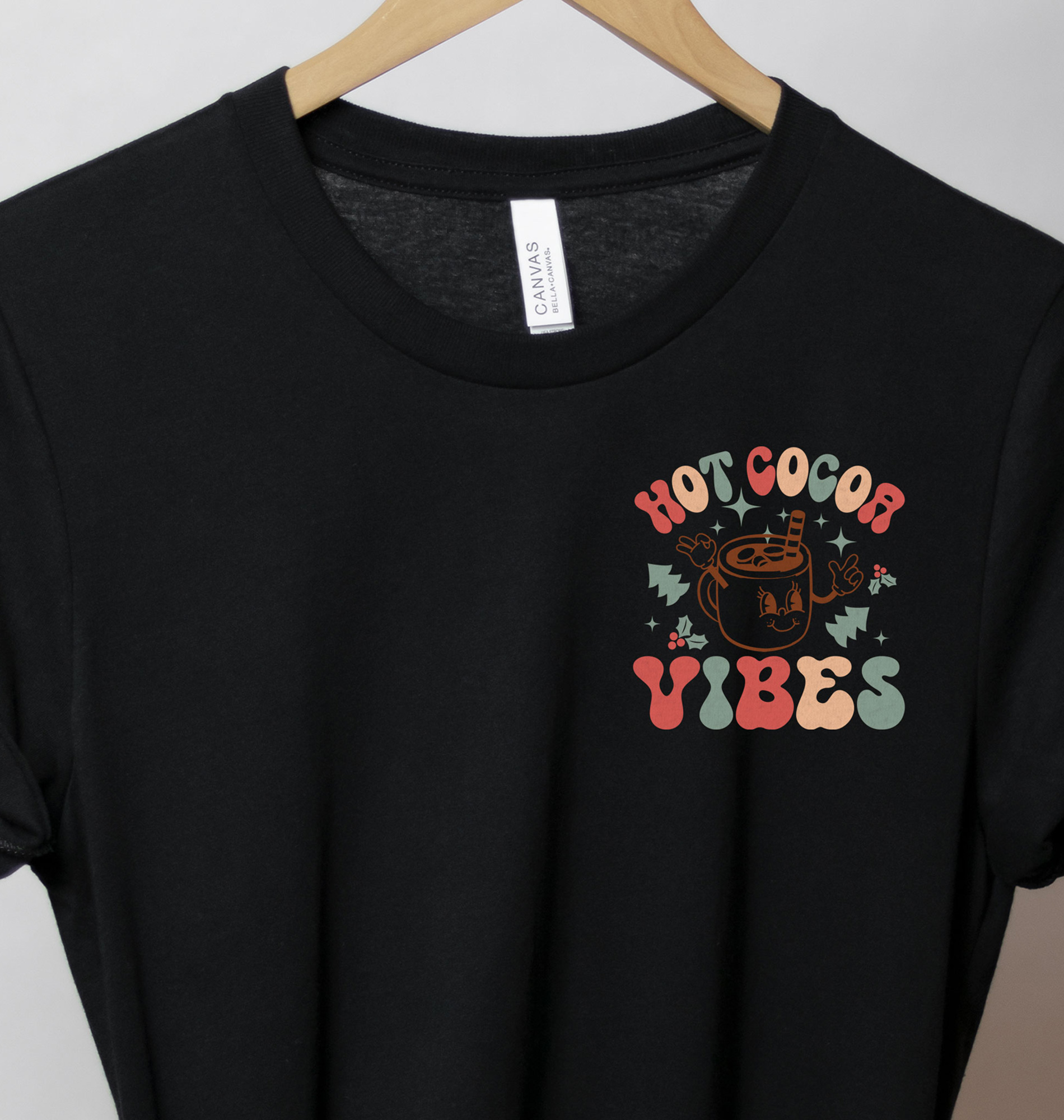 Cozy Hot Cocoa Christmas Holiday Tee - Holidayshirts