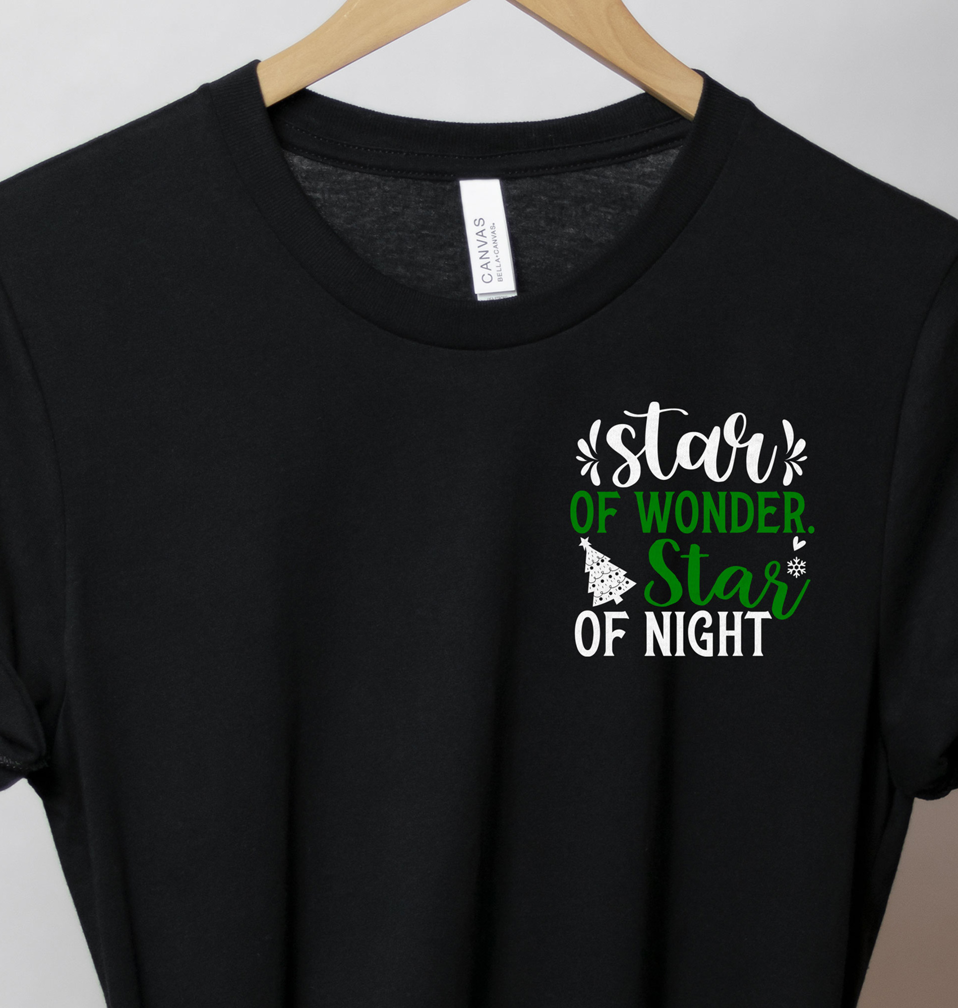 Wonder Star Holiday Tee - Christmas Festive Shirt