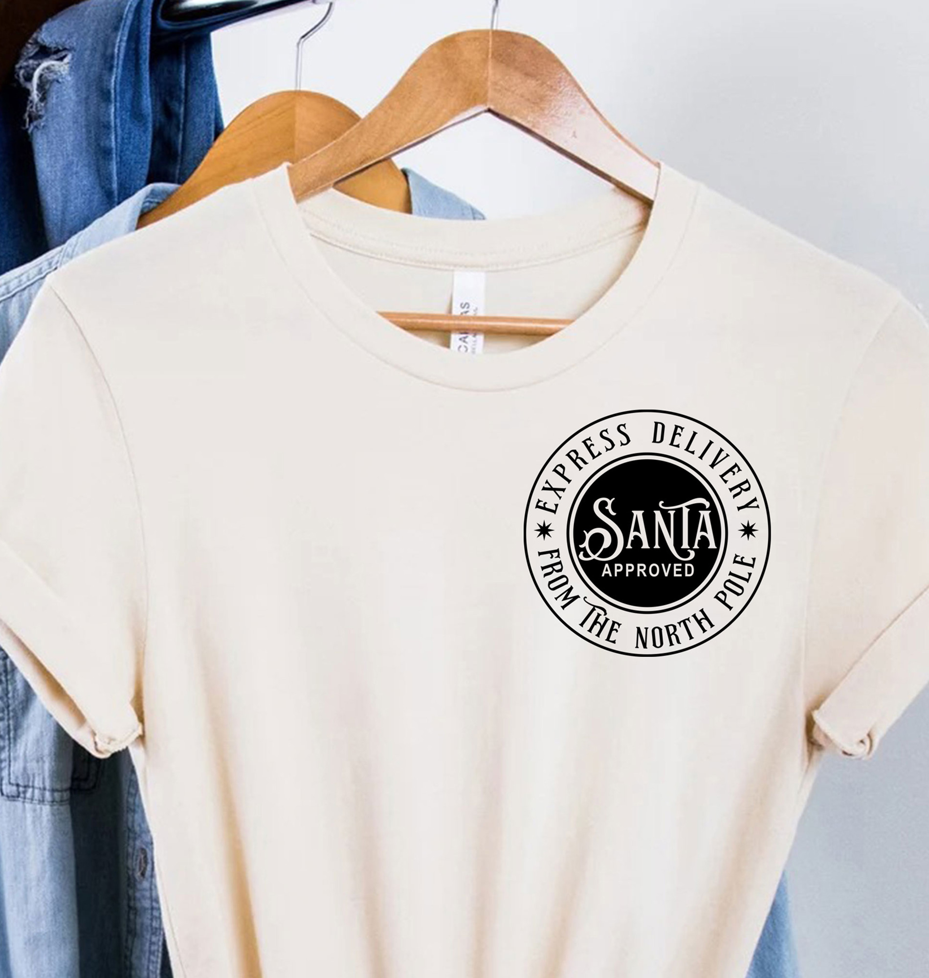 Santa's Choice: Festive Xmas Tee From Holidayshirts