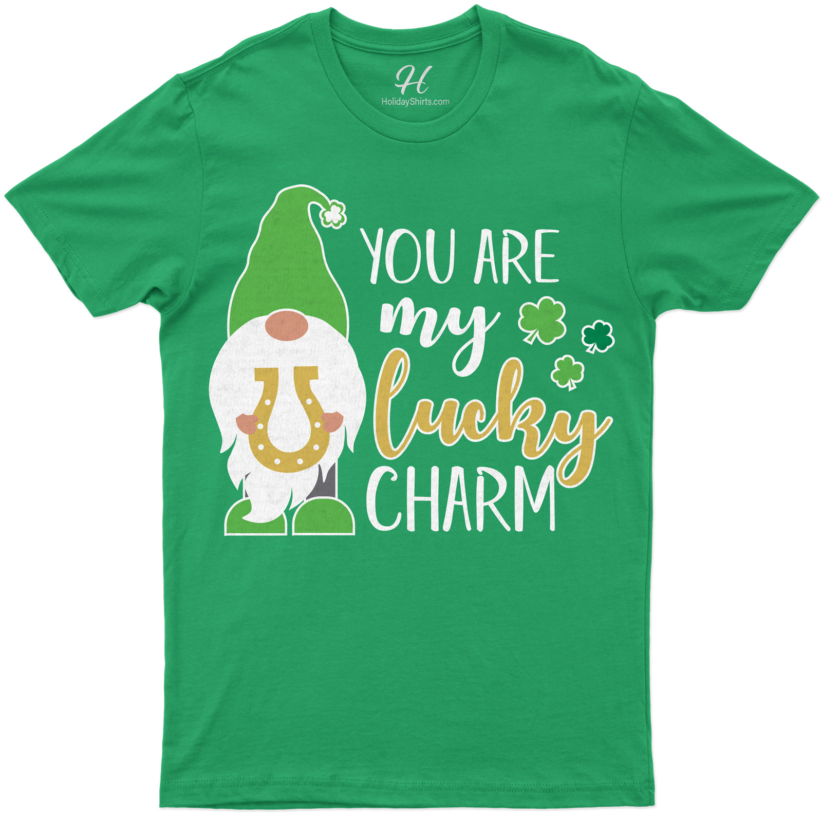 Lucky Charm Gnome St. Patrick's Day T Shirt