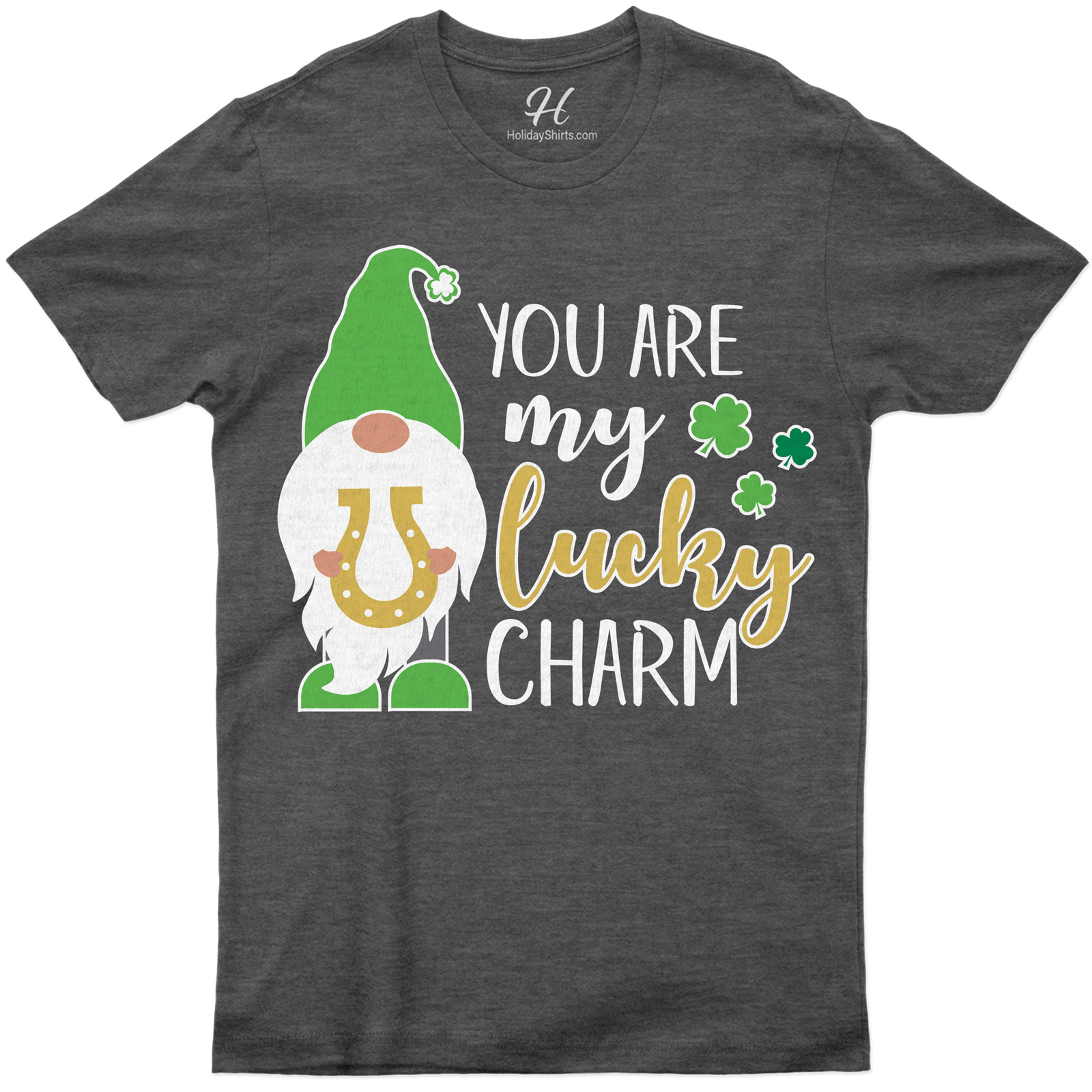 Lucky Charm Gnome St. Patrick's Day T Shirt