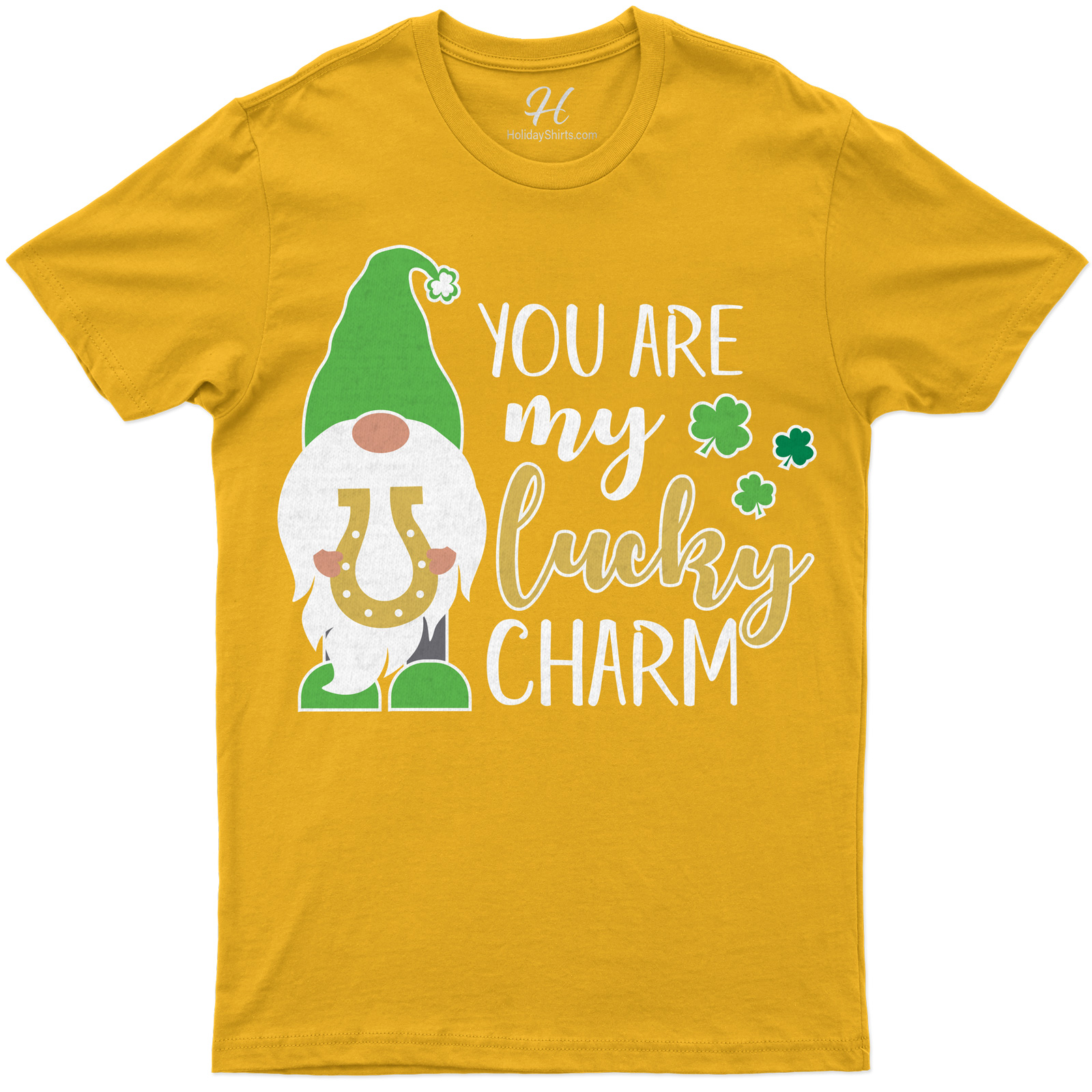 Lucky Charm Gnome St. Patrick's Day T Shirt