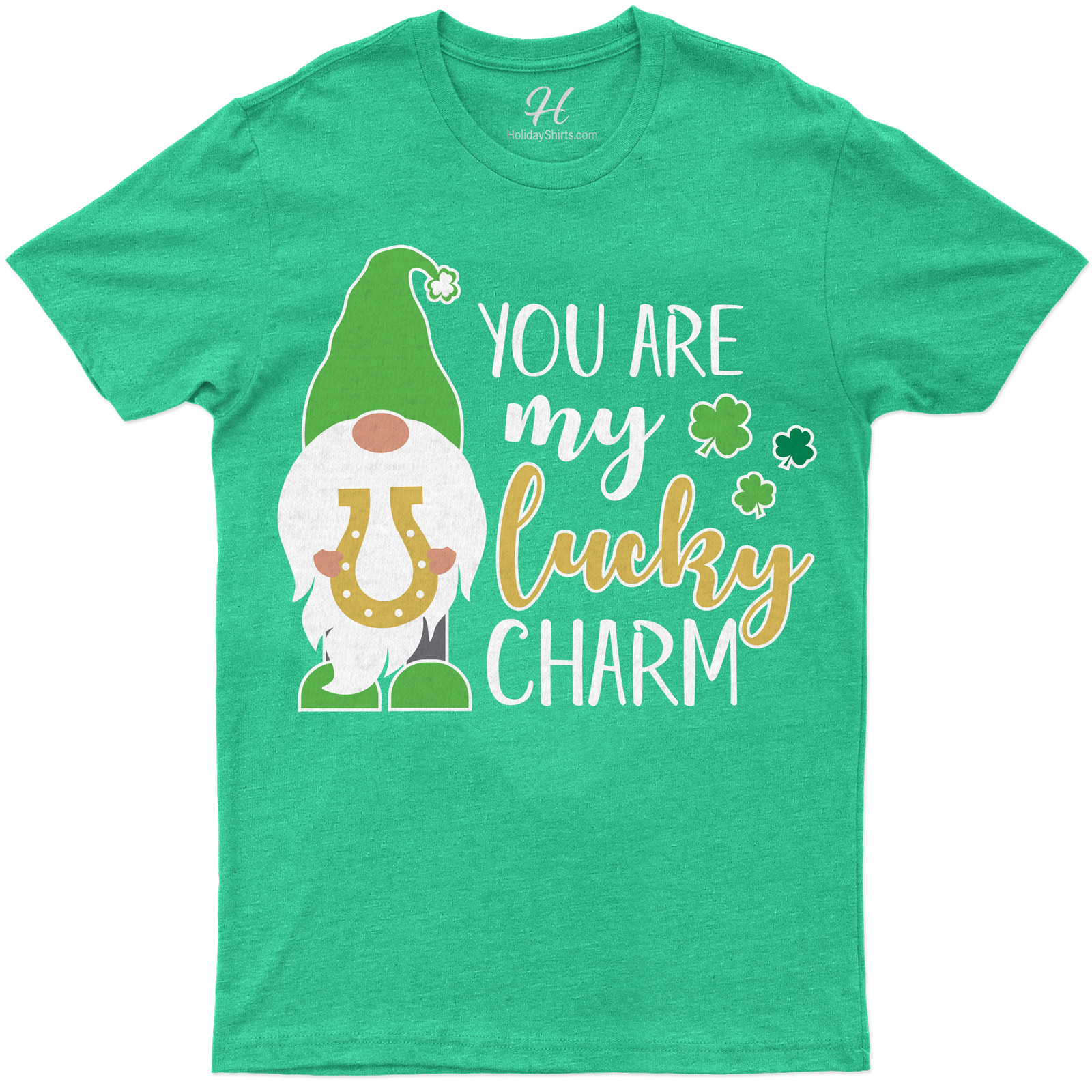 Lucky Charm Gnome St. Patrick's Day T Shirt