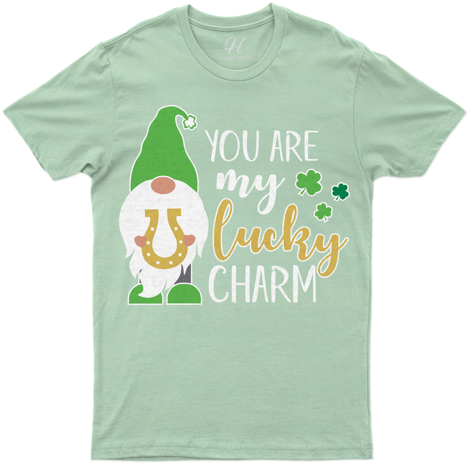 Lucky Charm Gnome St. Patrick's Day T Shirt
