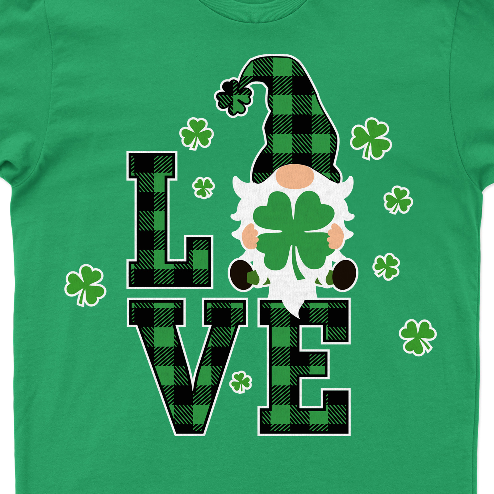 Love Gnome St. Patrick's Day T Shirt