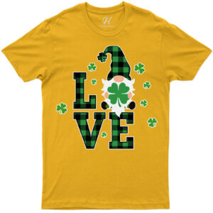 Love Gnome St. Patrick's Day T Shirt