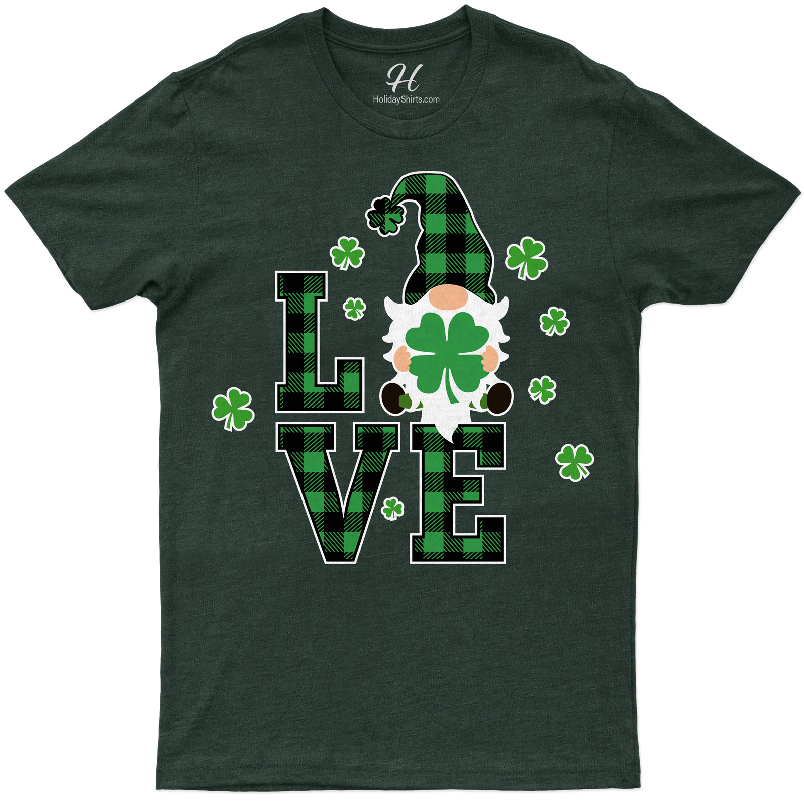 Love Gnome St. Patrick's Day T Shirt