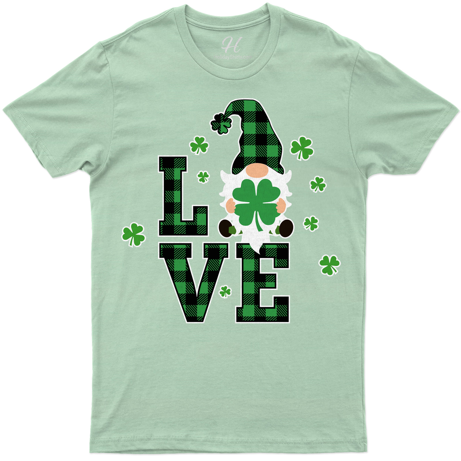 Love Gnome St. Patrick's Day T Shirt